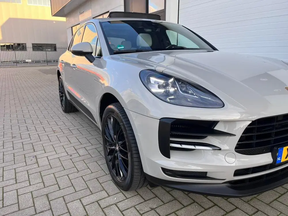 Porsche Macan S 3.0 V6 Crayon Espresso/AgateGrey leder uit 2019, foto 3