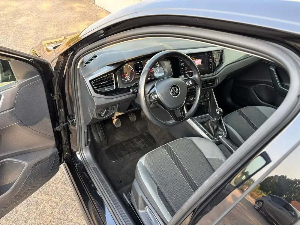 Volkswagen Polo 1.0 TSI R-Line 95pk 2021 Zwart | NAP | BTW uit 2021, foto 12