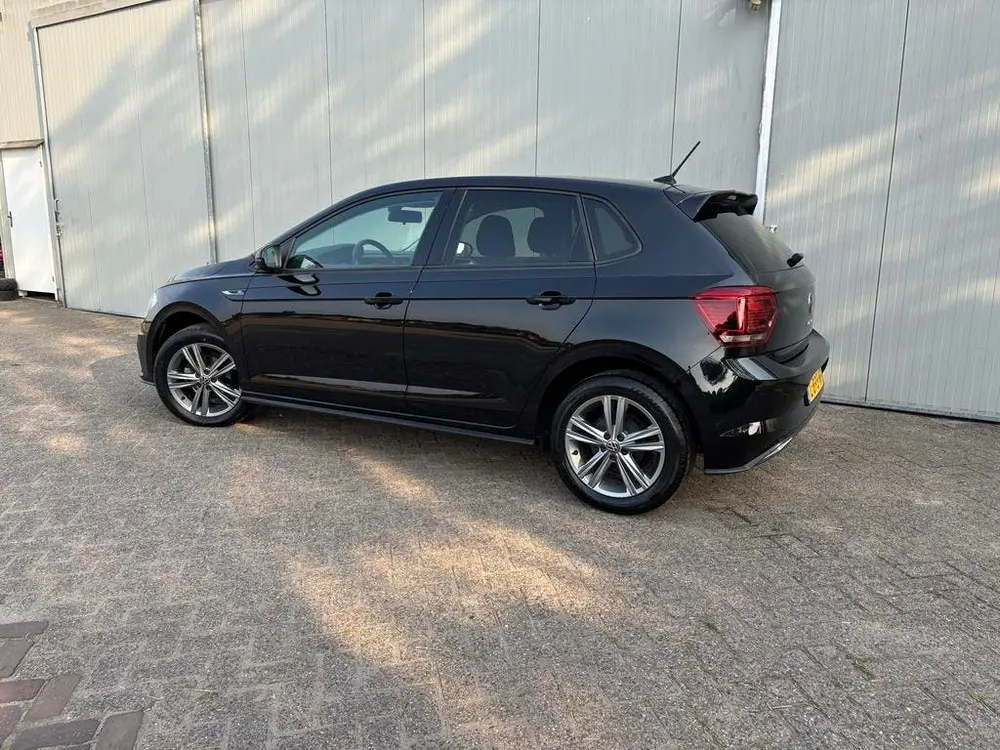 Volkswagen Polo 1.0 TSI R-Line 95pk 2021 Zwart | NAP | BTW uit 2021, foto 3