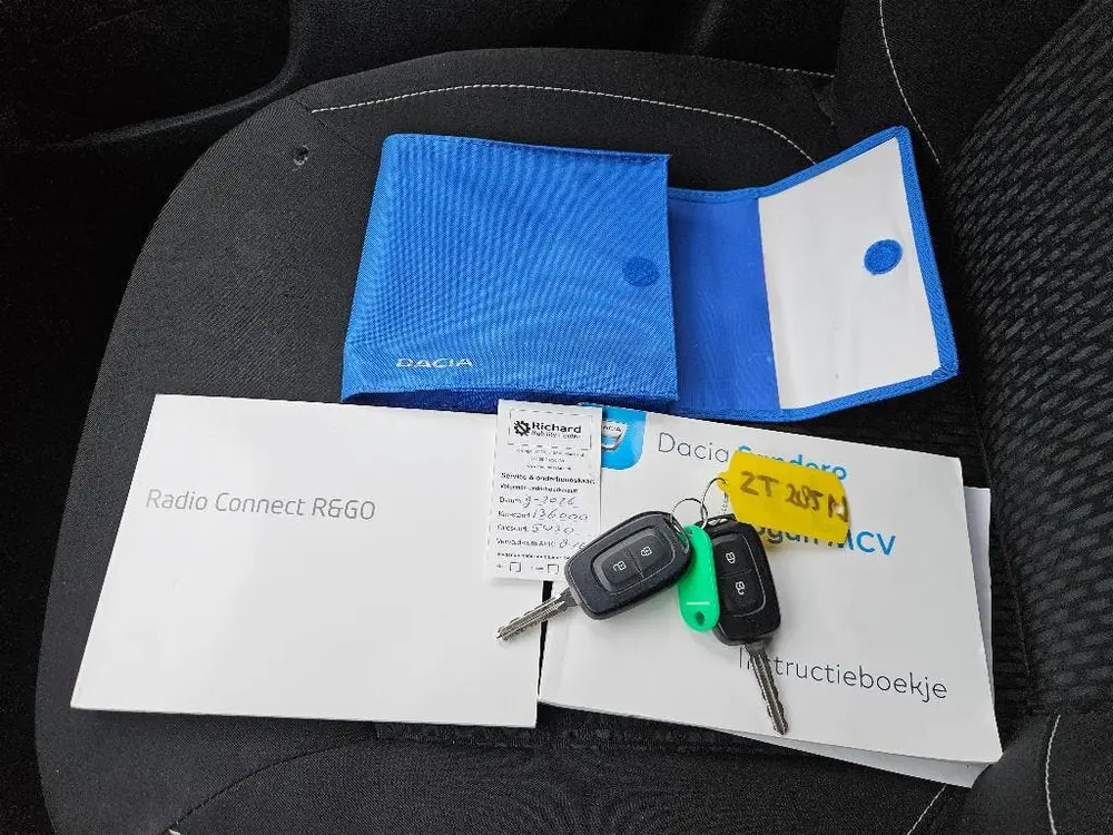 Dacia Sandero 1.0 74 PK 2019 Blauw uit 2019, foto 18