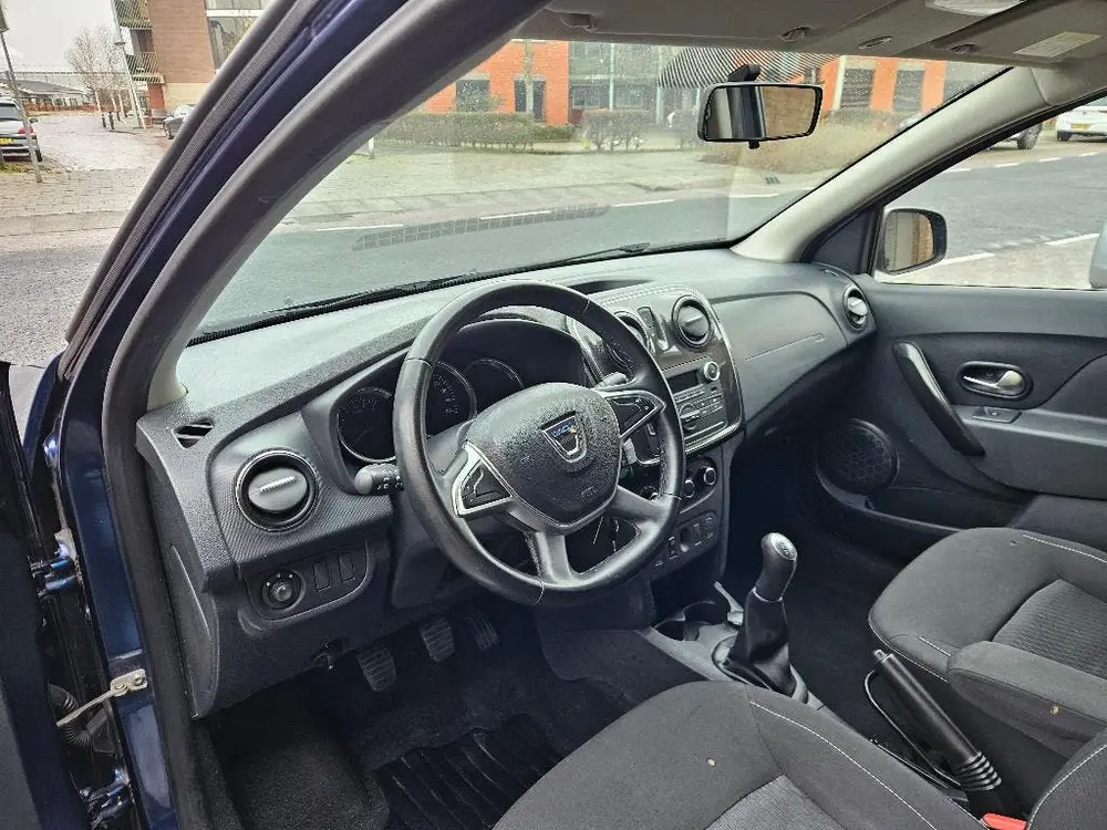 Dacia Sandero 1.0 74 PK 2019 Blauw uit 2019, foto 9