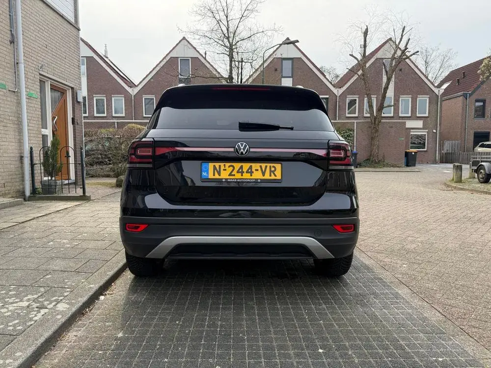 Volkswagen T-Cross 1.0 TSI 110pk 2022 Zwart uit 2022, foto 5