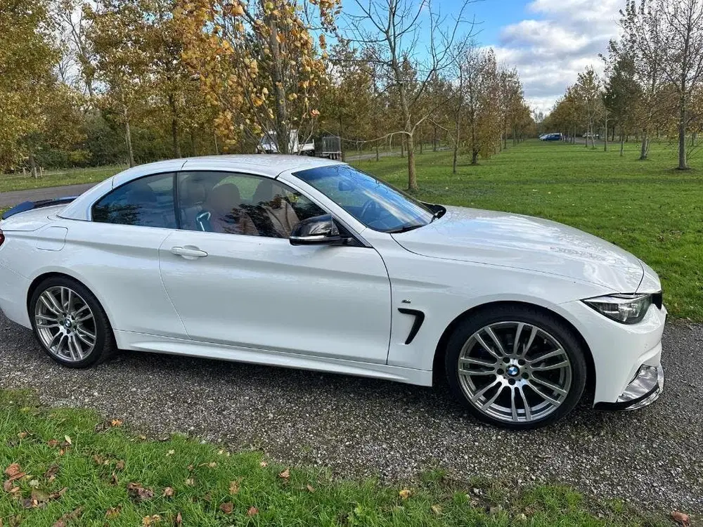 BMW 4-serie 420i Cabrio M Sport Shadow-Line Individual uit 2019, foto 2