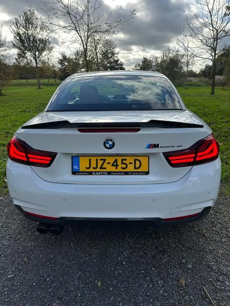 BMW 4-serie 420i Cabrio M Sport Shadow-Line Individual uit 2019, foto 4
