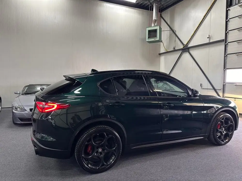 Alfa Romeo Stelvio Stelvio 2.0 T 206KW 280 PK 2021 Q4 Groen Veloce Stoelen uit 2021, foto 13