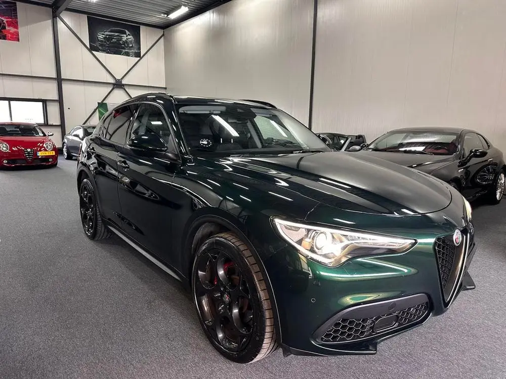 Alfa Romeo Stelvio Stelvio 2.0 T 206KW 280 PK 2021 Q4 Groen Veloce Stoelen uit 2021, foto 14
