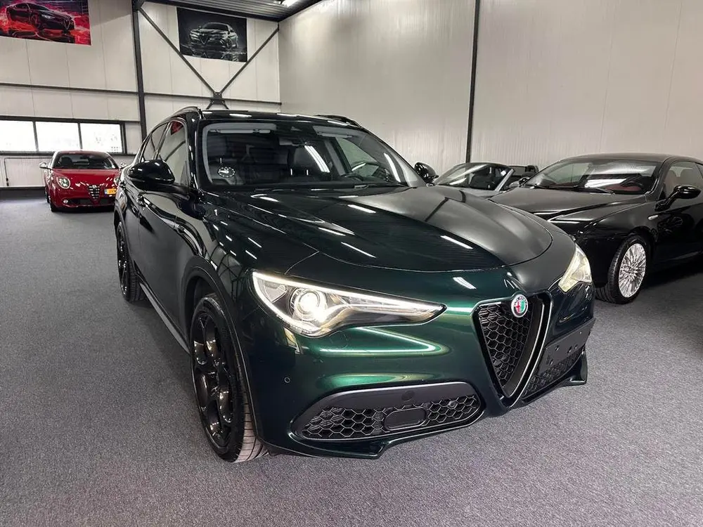Alfa Romeo Stelvio Stelvio 2.0 T 206KW 280 PK 2021 Q4 Groen Veloce Stoelen uit 2021, foto 15