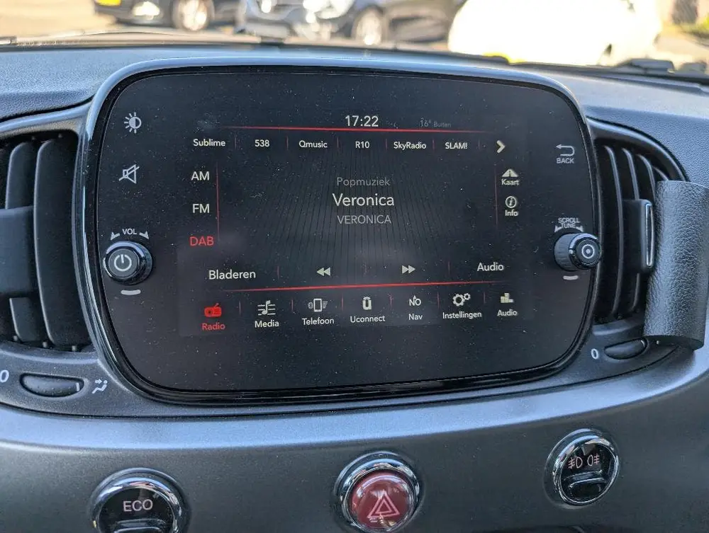 Fiat 500 Twinair Turbo Sport 80pk 2019 Grijs BEATS AUDIO uit 2019, foto 8