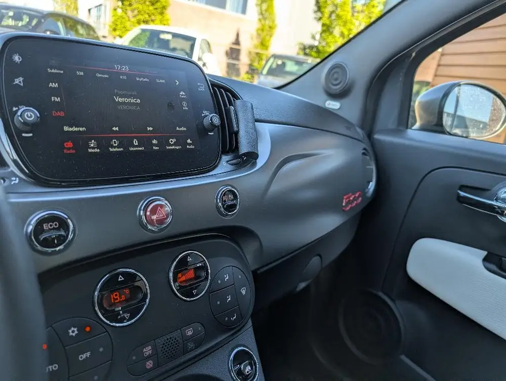 Fiat 500 Twinair Turbo Sport 80pk 2019 Grijs BEATS AUDIO uit 2019, foto 9