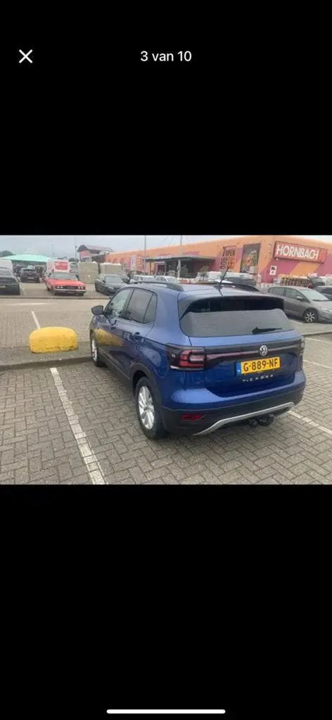 Volkswagen T-Cross 1.0 TSI 95pk 2019 Blauw uit 2019, foto 2