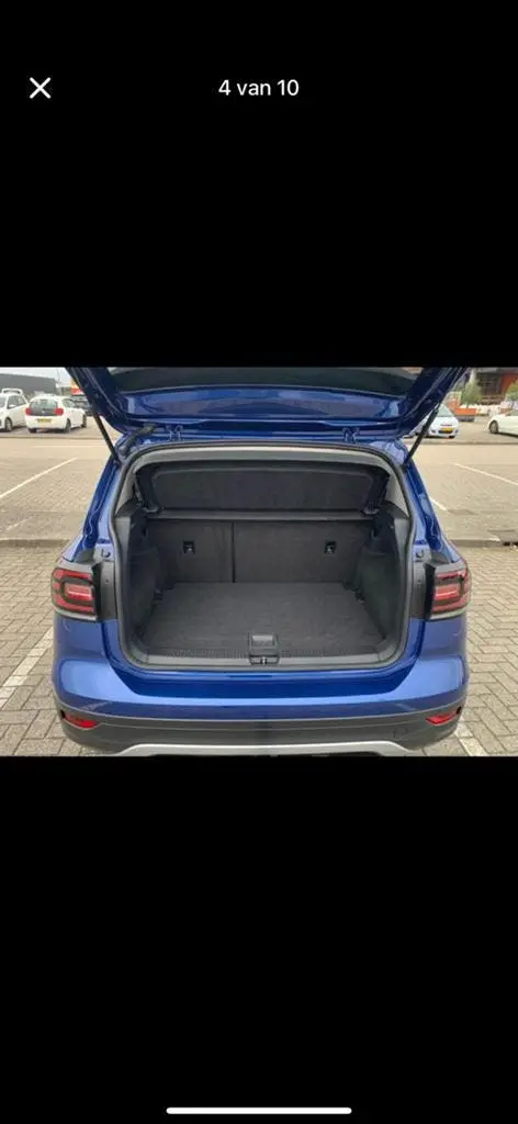 Volkswagen T-Cross 1.0 TSI 95pk 2019 Blauw uit 2019, foto 4