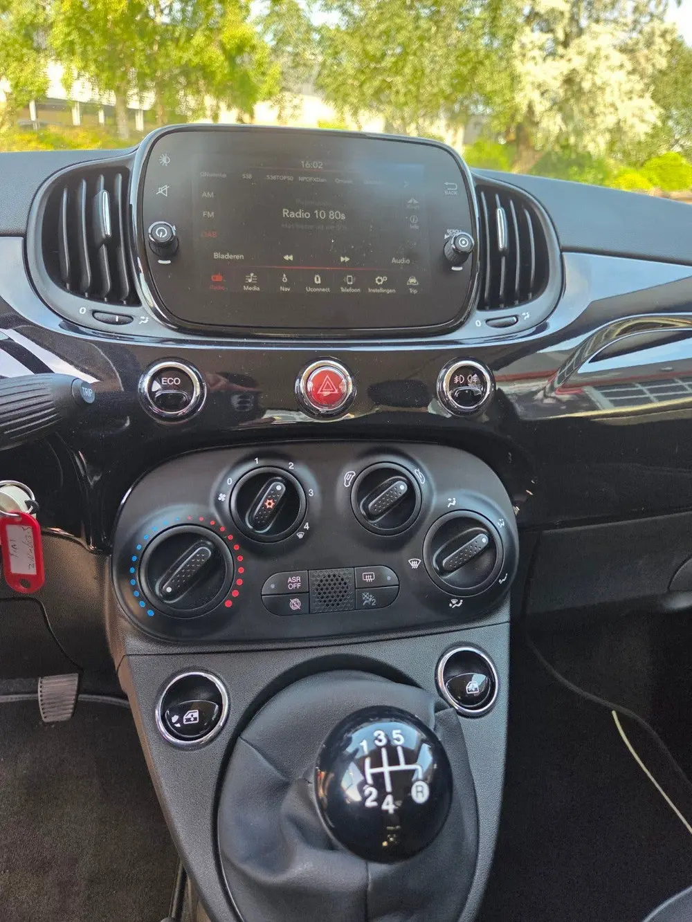 Fiat 500 C 120th edition Twinair Turbo 85pk 2019 Zwart uit 2019, foto 8