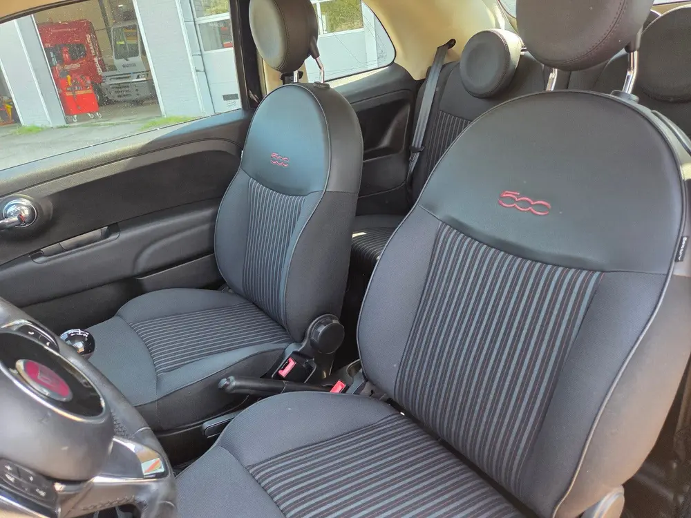 Fiat 500 C 120th edition Twinair Turbo 85pk 2019 Zwart uit 2019, foto 9