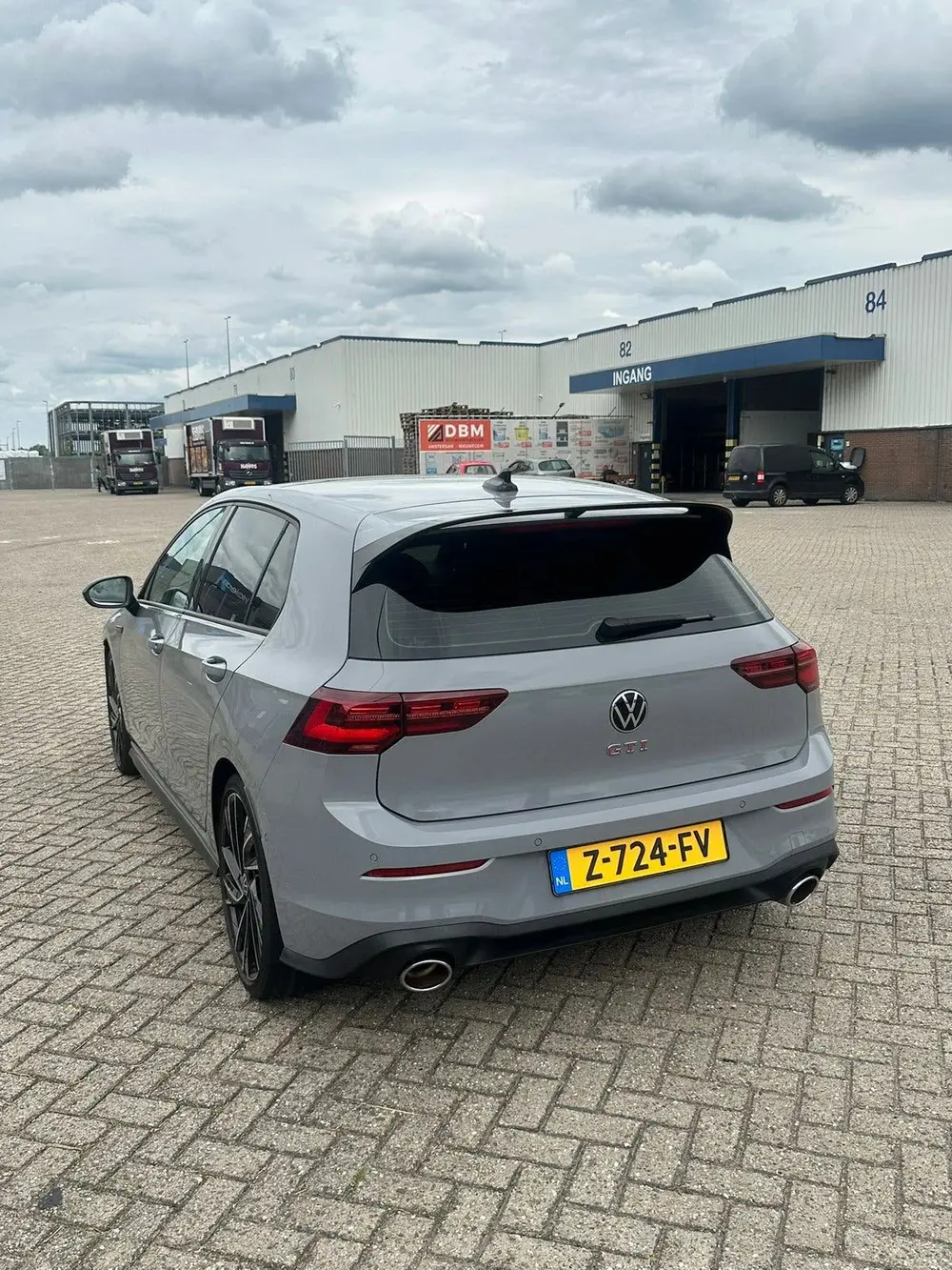 Volkswagen Golf 2.0 Clubsport GTI Nardo Gray 2021 uit 2021, foto 4