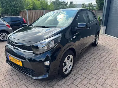 Kia Picanto 1.0CVVT  economy plus line 2019 zwart methaliek uit 2019