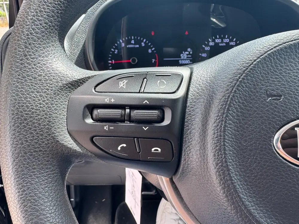 Kia Picanto 1.0CVVT  economy plus line 2019 zwart methaliek uit 2019, foto 13