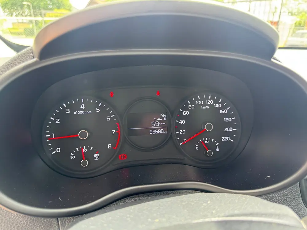 Kia Picanto 1.0CVVT  economy plus line 2019 zwart methaliek uit 2019, foto 14