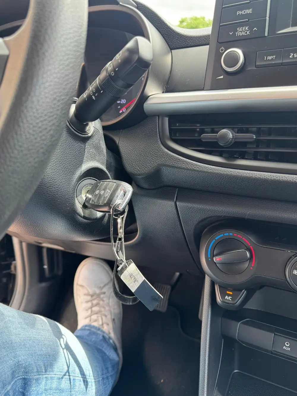 Kia Picanto 1.0CVVT  economy plus line 2019 zwart methaliek uit 2019, foto 15
