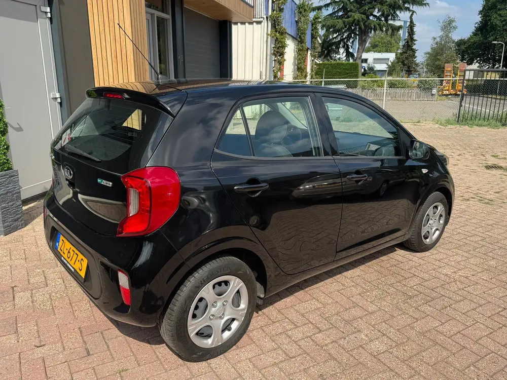 Kia Picanto 1.0CVVT  economy plus line 2019 zwart methaliek uit 2019, foto 6
