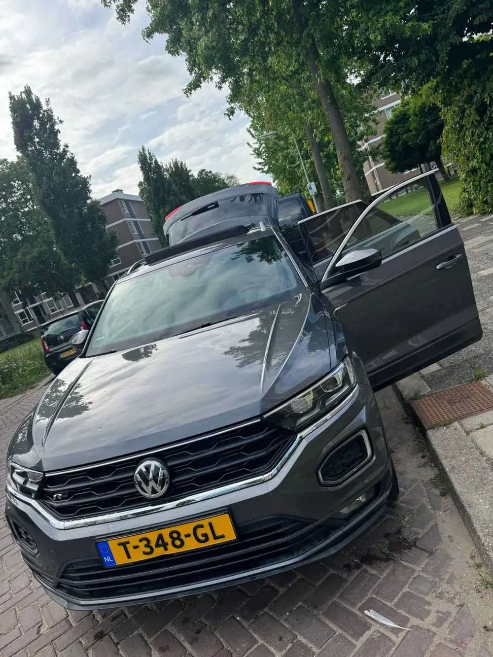 Volkswagen T-Roc 1.5 TSI 150pk 7-DSG 2019 Grijs uit 2019