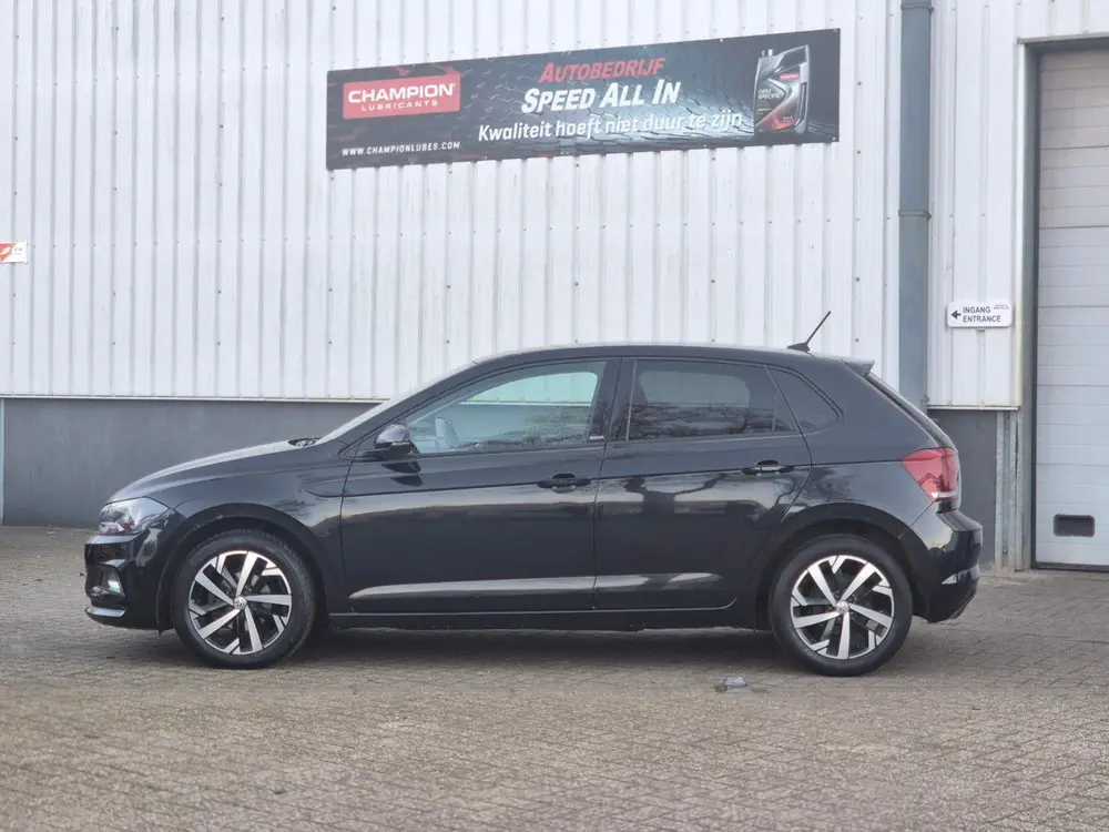 Volkswagen Polo 1.0 TSI 95pk 7-DSG 2019 Zwart uit 2019, foto 2