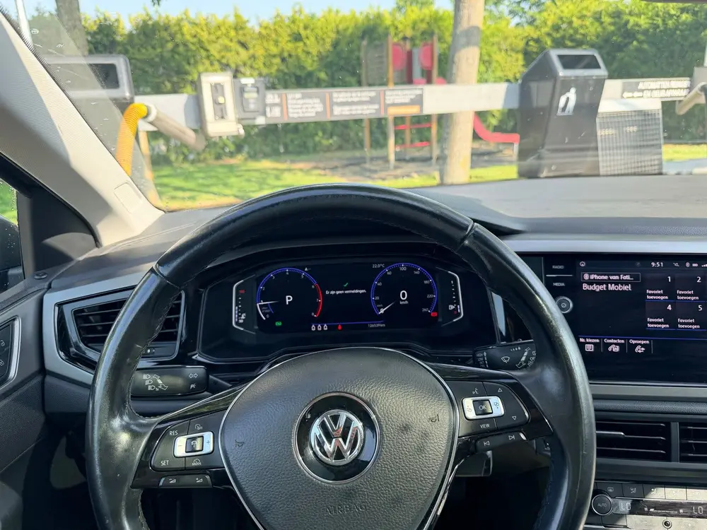 Volkswagen Polo R line ext. Volkswagen Polo 1.0 TSI 95pk 7-DSG 2019 Grijs uit 2019, foto 13