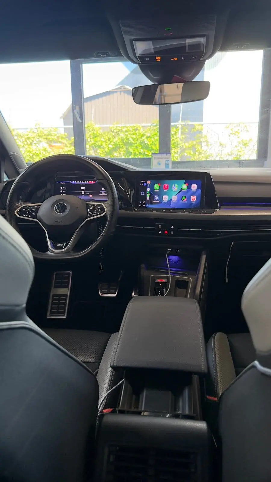 Volkswagen Golf 1.4 Ehybrid 245pk DSG,LEER Grijs Full option uit 2021, foto 11