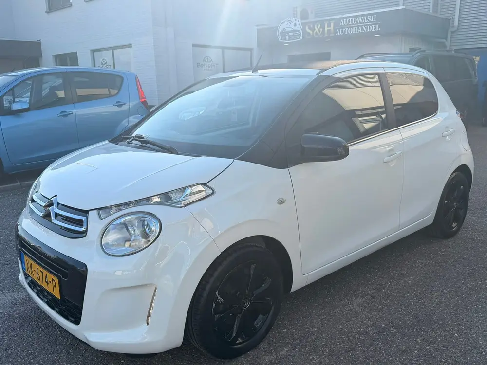 Citroën C1 1.0 VTi 72PK S&S 5D 2019 Wit uit 2019, foto 2