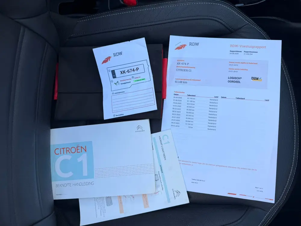 Citroën C1 1.0 VTi 72PK S&S 5D 2019 Wit uit 2019, foto 20