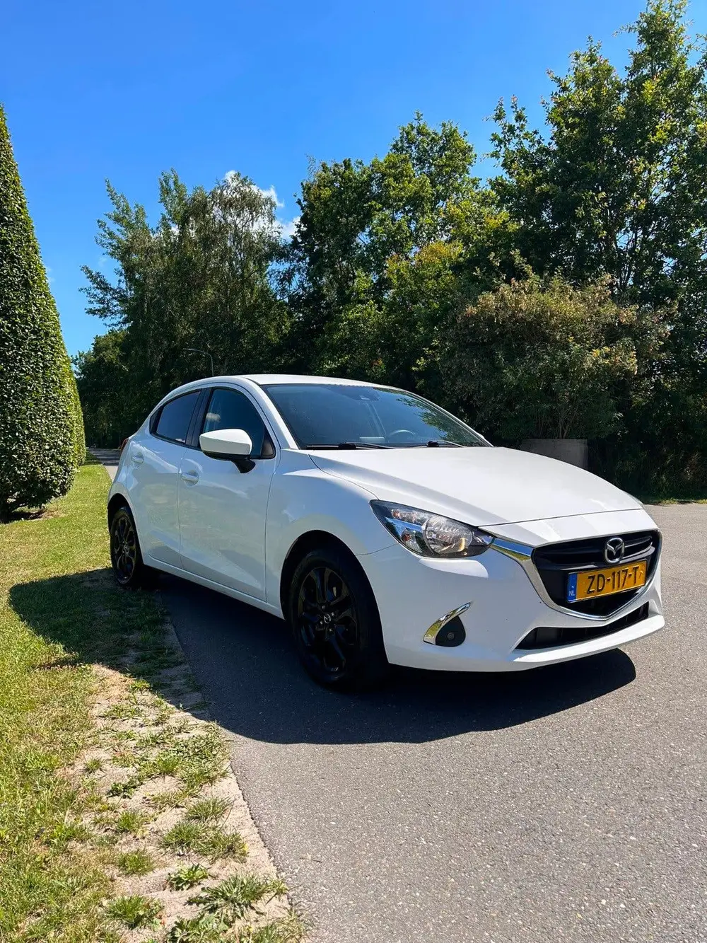 Mazda 2 1.5 Skyactiv-g Luxury 2019 Wit uit 2019, foto 5