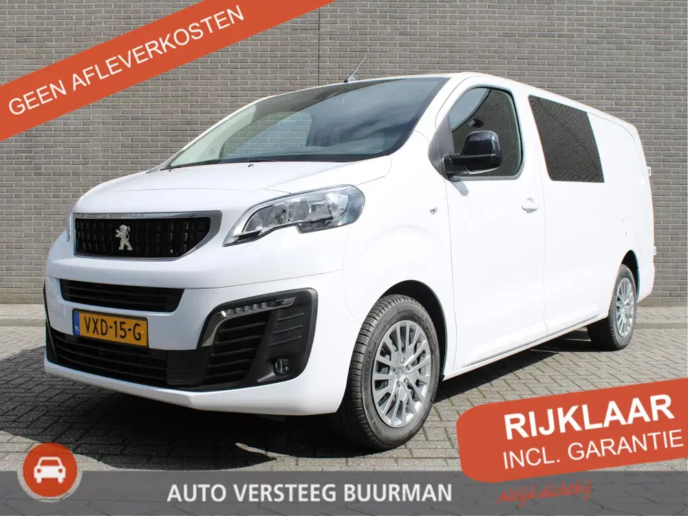 Peugeot Expert 2.0 BlueHDI 145PK L3 Dubbele Cabine Naviga uit 2023