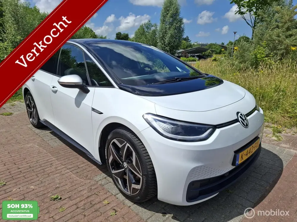 Volkswagen ID.3 First Plus 58 kWh|SOH 93.3%|Camera|ACC uit 2020