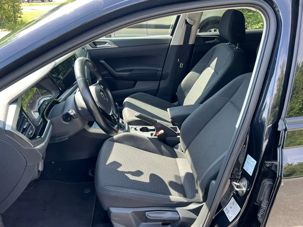 Volkswagen Polo 1.0 TSI 95pk 2019 Zwart CarPlay comfortline uit 2019, foto 12