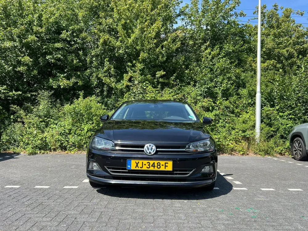 Volkswagen Polo 1.0 TSI 95pk 2019 Zwart CarPlay comfortline uit 2019, foto 4