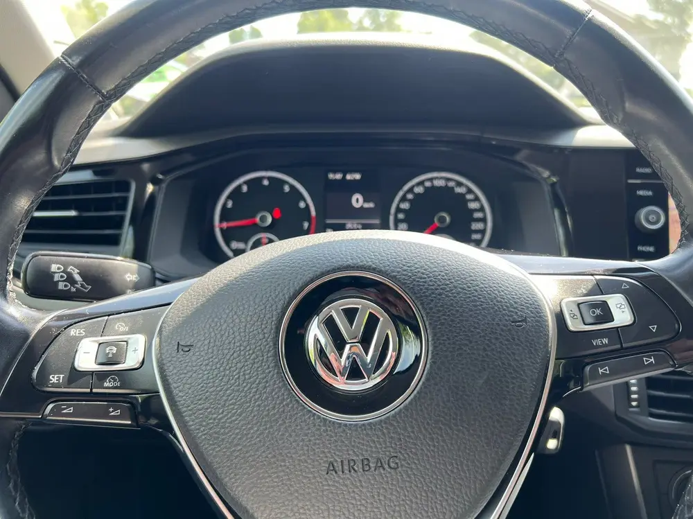 Volkswagen Polo 1.0 TSI 95pk 2019 Zwart CarPlay comfortline uit 2019, foto 5