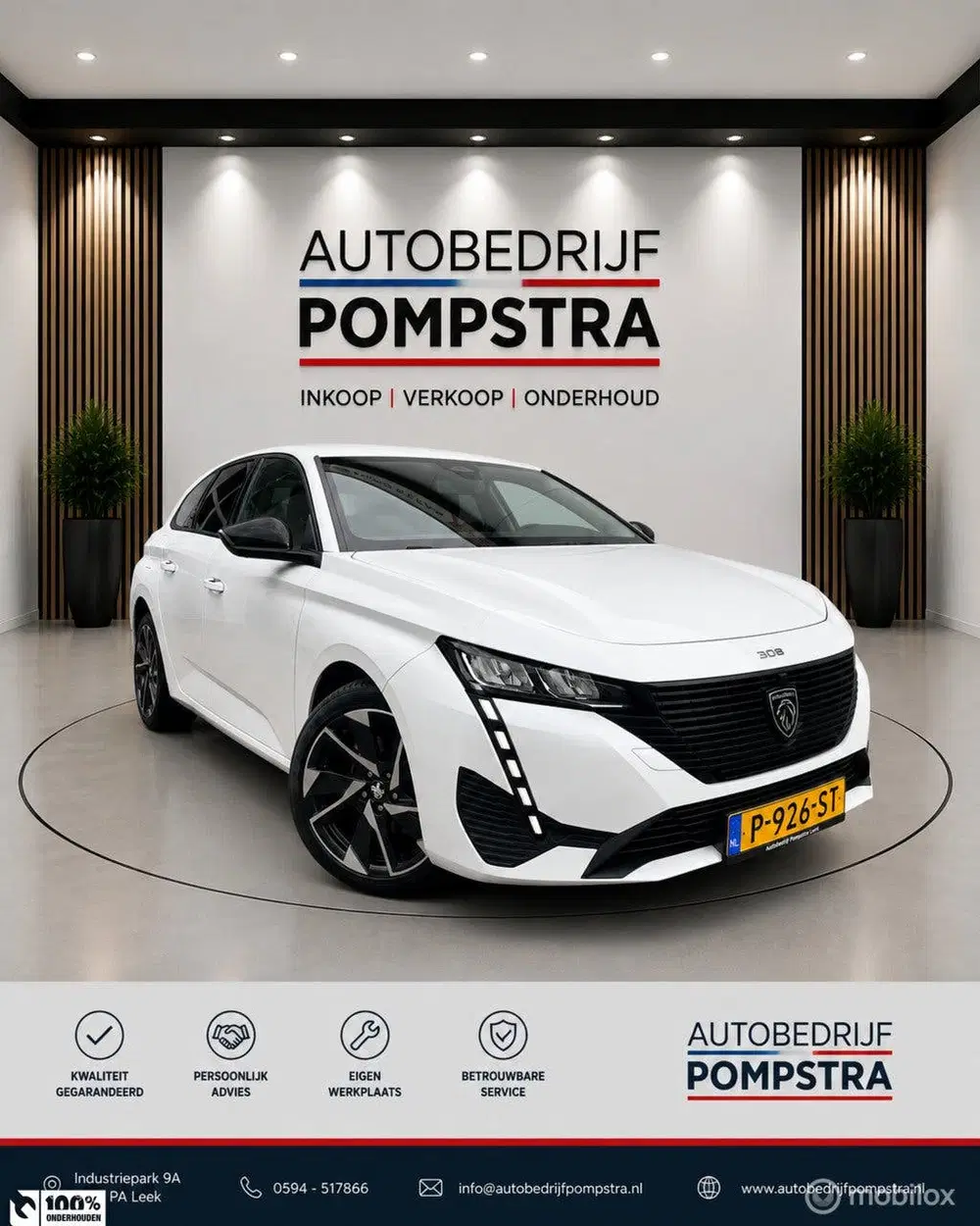 Peugeot 308 1.2 PT Business 110 PK NAVI uit 2022