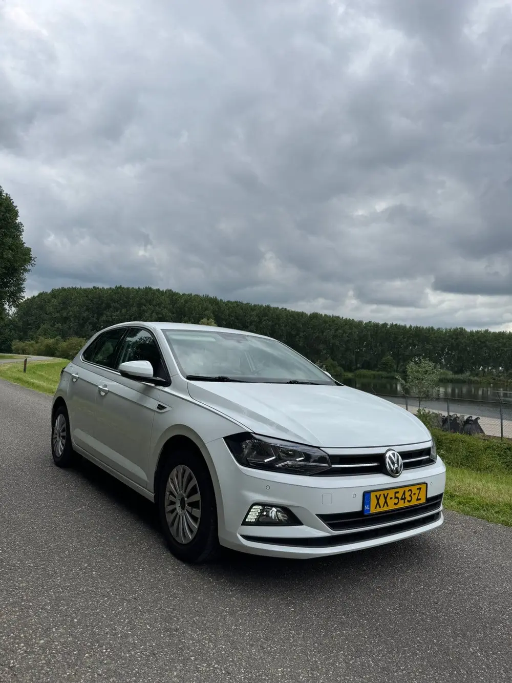 Volkswagen Polo 1.0 TSI 95pk 7-DSG 2019 Wit Digital Dash uit 2019, foto 3