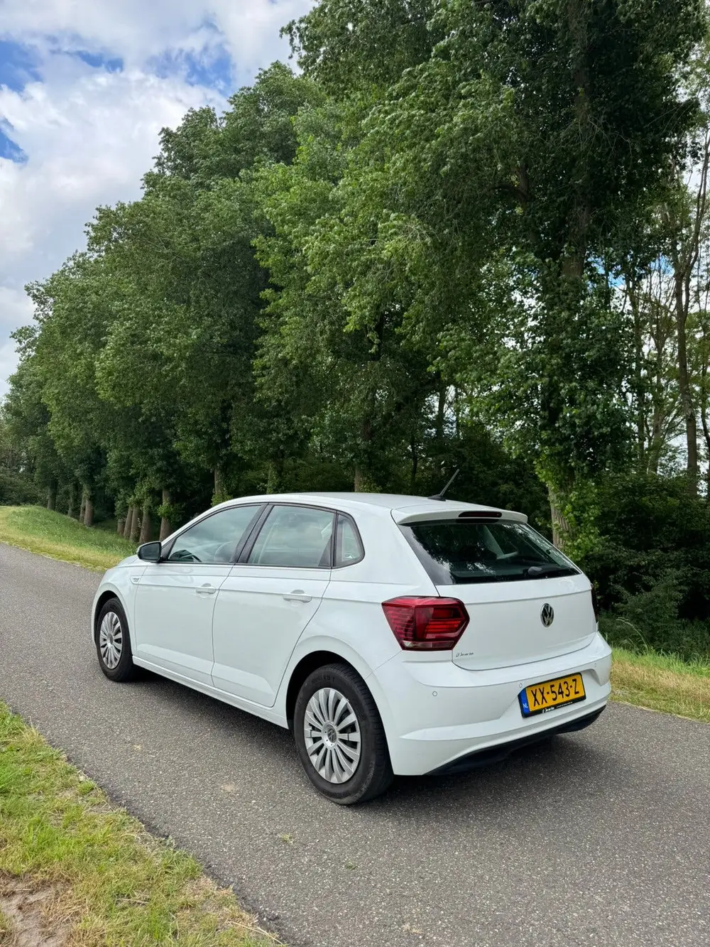 Volkswagen Polo 1.0 TSI 95pk 7-DSG 2019 Wit Digital Dash uit 2019, foto 5