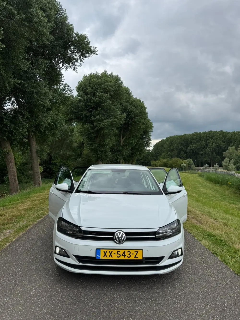 Volkswagen Polo 1.0 TSI 95pk 7-DSG 2019 Wit Digital Dash uit 2019, foto 6