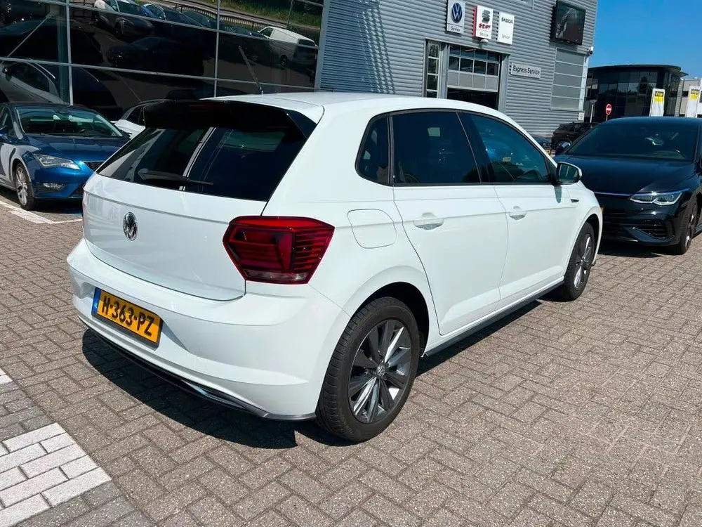 Volkswagen Polo 1.0 TSI 95pk 2020 Wit. Zeer nette auto uit 2020, foto 4
