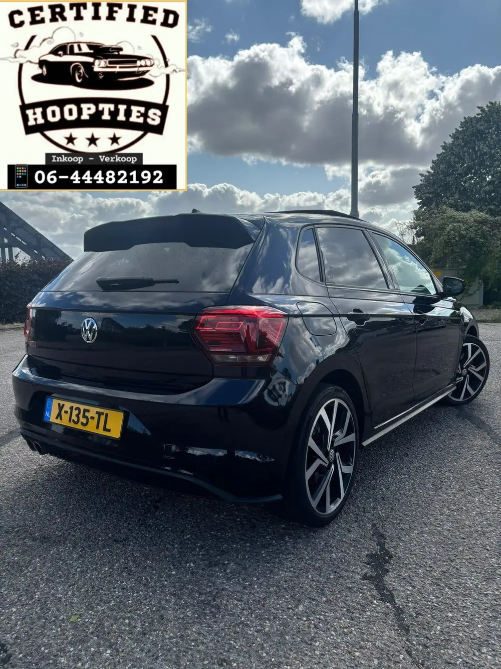 Volkswagen Polo 2.0 TSI 200pk 6-DSG 2019 Zwart FULL OPTION ! uit 2019, foto 4
