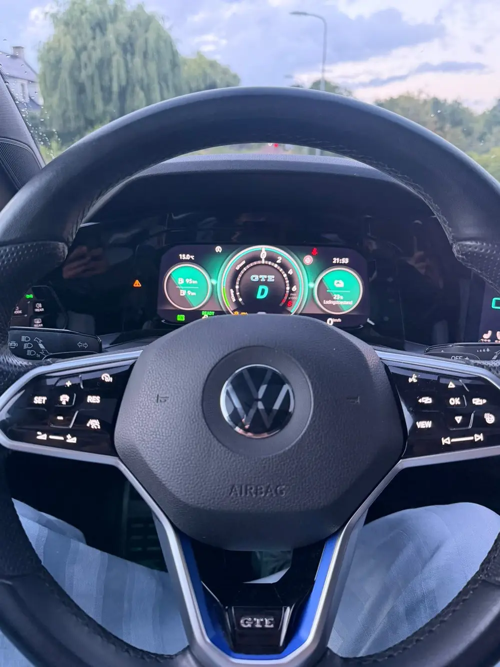 Volkswagen Golf 8 GTE Ehybrid 245pk DSG 2020 Wit uit 2020, foto 11