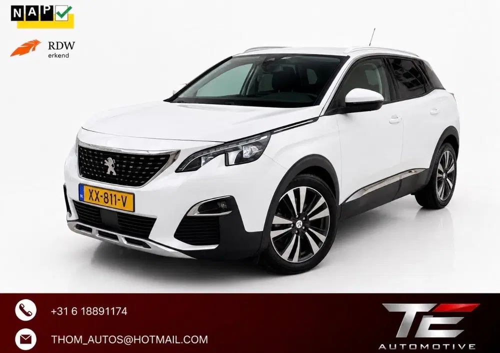 Peugeot 3008 1.2 turbo 130pk S&S EAT Wit uit 2019