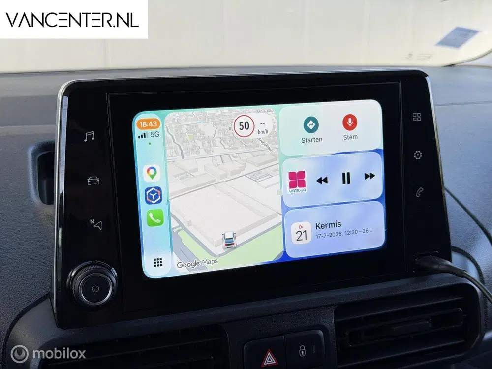 Peugeot Partner Partner 1.5 BlueHDI 130PK Automaat Carplay uit 2020, foto 5