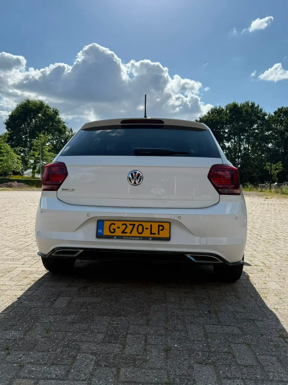 Volkswagen Polo 1.0 TSI 95pk Highline 2019 Wit Navi Airco uit 2019, foto 4