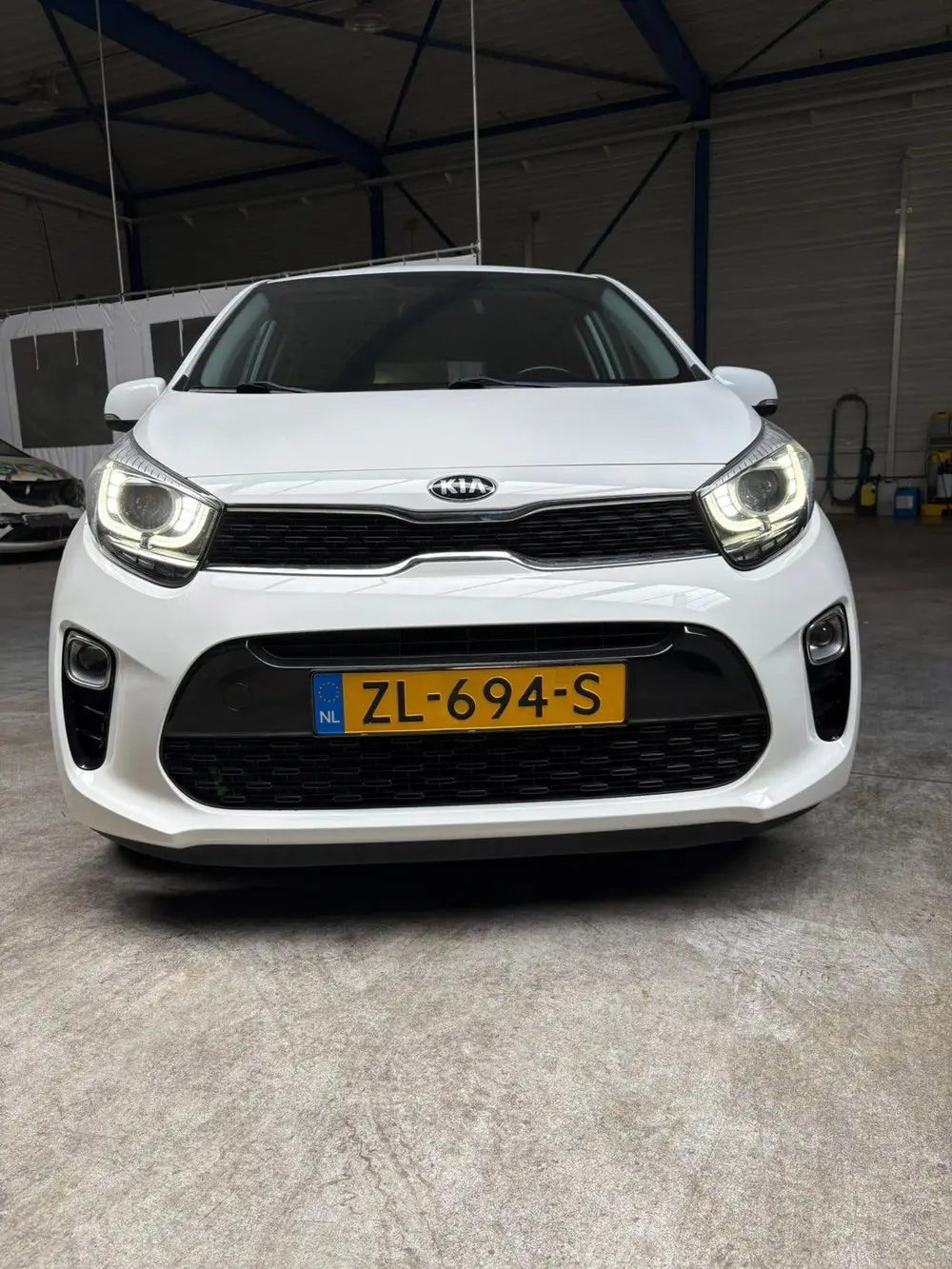 Kia Picanto 1.2 Cvvt Automaat 84pk 5-zits 2019 Wit uit 2019