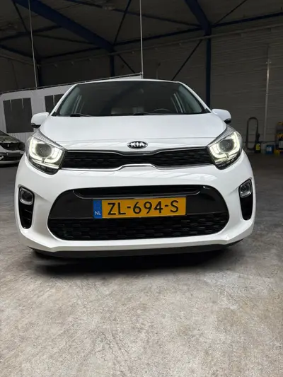 Kia Picanto 1.2 Cvvt Automaat 84pk 5-zits 2019 Wit uit 2019