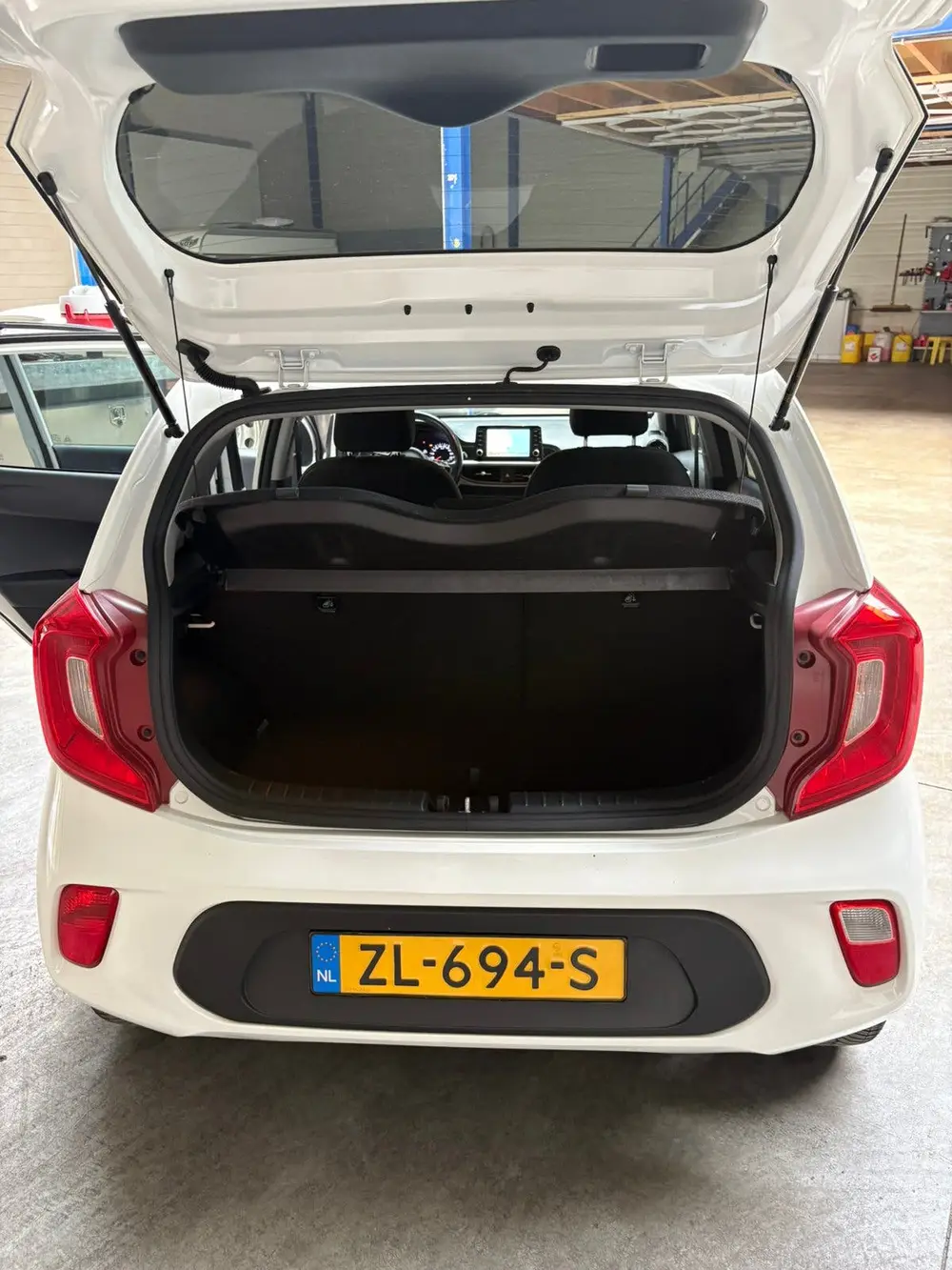 Kia Picanto 1.2 Cvvt Automaat 84pk 5-zits 2019 Wit uit 2019, foto 6