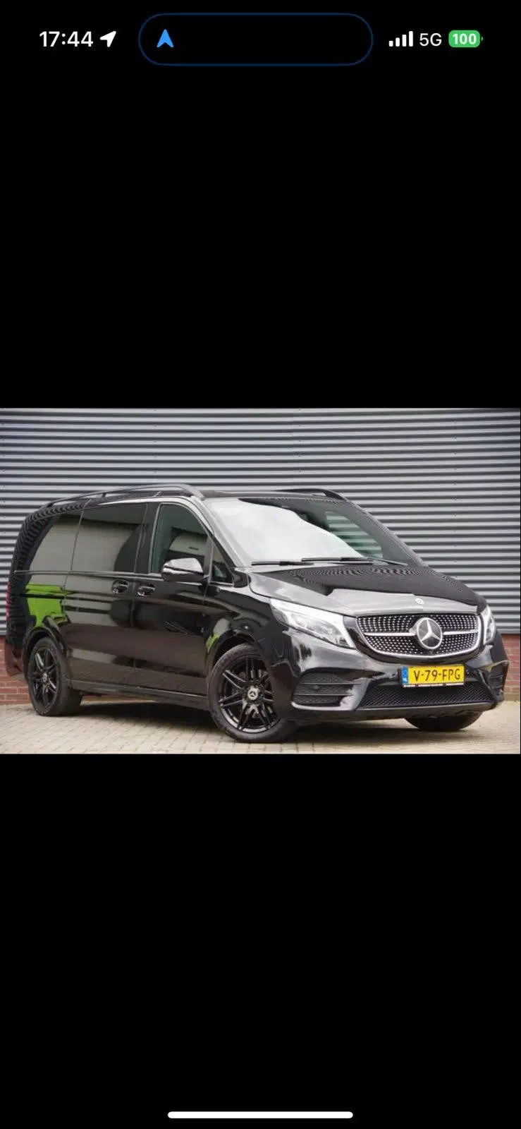 Mercedes-Benz V-Klasse 2020 Zwart amg pakket uit 2020, foto 15