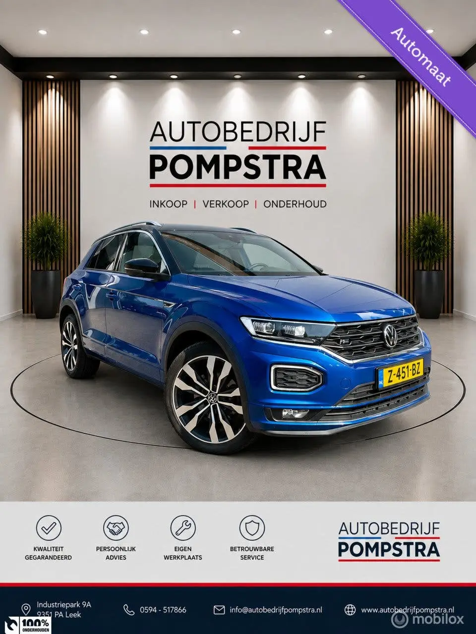 Volkswagen T-Roc 1.5 TSI DSG R-line/CARPLAY/CLIMA/LED/CAMERA uit 2021